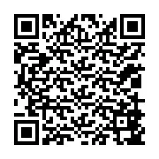 QR-code voor telefoonnummer +12019847991