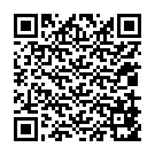 QR-код для номера телефона +12019851580