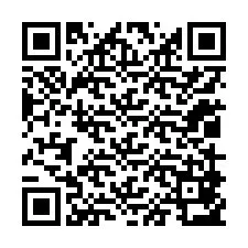 QR код за телефонен номер +12019853295