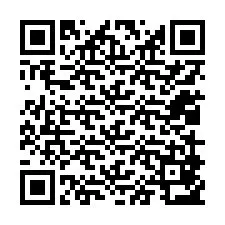 QR-Code für Telefonnummer +12019853297