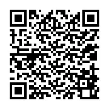 QR kód a telefonszámhoz +12019860308