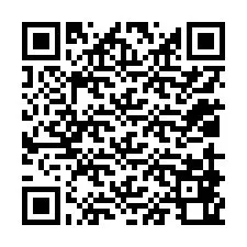 Código QR para número de teléfono +12019860309