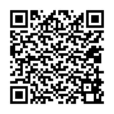 QR-koodi puhelinnumerolle +12019860463