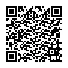 QR код за телефонен номер +12019861065