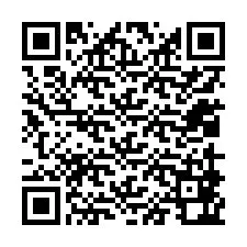 QR-Code für Telefonnummer +12019862247