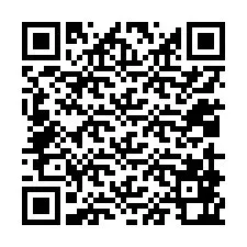 QR код за телефонен номер +12019862713