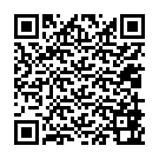 QR код за телефонен номер +12019862963