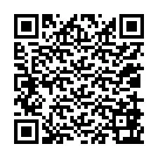 Kod QR dla numeru telefonu +12019863988