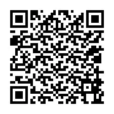 QR Code สำหรับหมายเลขโทรศัพท์ +12019864468