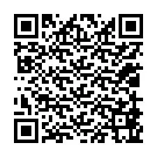 QR Code สำหรับหมายเลขโทรศัพท์ +12019865129