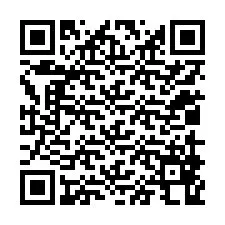 QR код за телефонен номер +12019868644