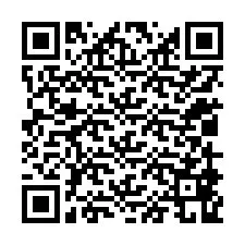 QR код за телефонен номер +12019869174