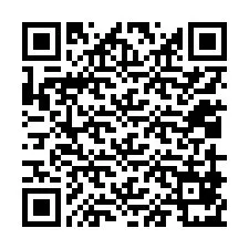 QR kód a telefonszámhoz +12019871453