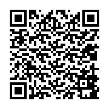 QR-koodi puhelinnumerolle +12019881946