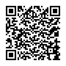 QR код за телефонен номер +12019884101