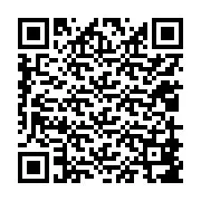 Kode QR untuk nomor Telepon +12019887062