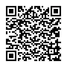 QR код за телефонен номер +12019927002