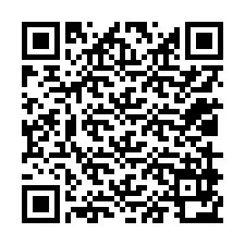 QR-код для номера телефона +12019972699