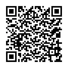 Código QR para número de teléfono +12019974851