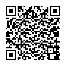 QR-код для номера телефона +12019980412