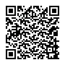 QR код за телефонен номер +12019981375