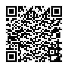 QR-code voor telefoonnummer +12019982680