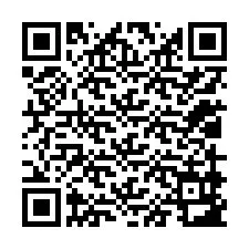 Kode QR untuk nomor Telepon +12019983469