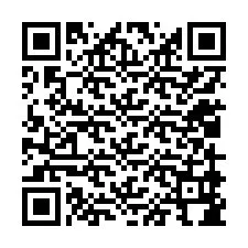 QR-code voor telefoonnummer +12019984076