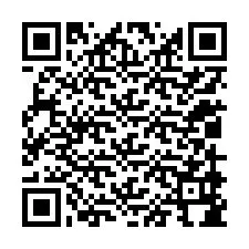 QR-koodi puhelinnumerolle +12019984174