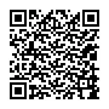 Código QR para número de teléfono +12019984175