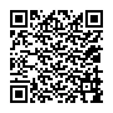 QR Code สำหรับหมายเลขโทรศัพท์ +12019984549