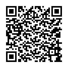 QR код за телефонен номер +12019984968