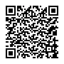 QR-код для номера телефона +12019985055