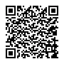 QR Code pour le numéro de téléphone +12019986486