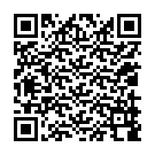 QR Code สำหรับหมายเลขโทรศัพท์ +12019988658