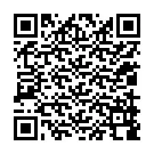 QR-код для номера телефона +12019988684