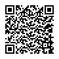 QR-code voor telefoonnummer +12019989338