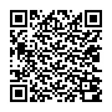 Codice QR per il numero di telefono +12022000016