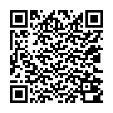 QR код за телефонен номер +12022000118