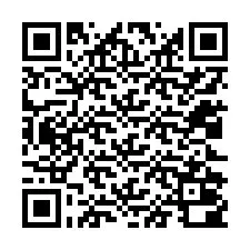 QR код за телефонен номер +12022000143