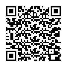 QR kód a telefonszámhoz +12022000148