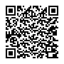 Código QR para número de telefone +12022000156