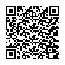 QR-код для номера телефона +12022000160