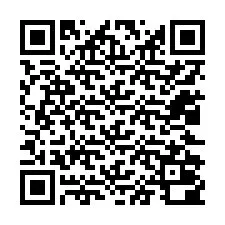 QR-код для номера телефона +12022000187