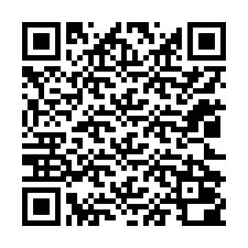 QR-koodi puhelinnumerolle +12022000205