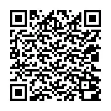 QR-koodi puhelinnumerolle +12022000244