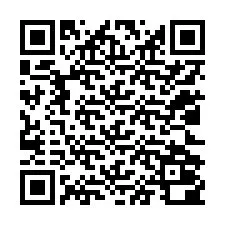 QR-code voor telefoonnummer +12022000308