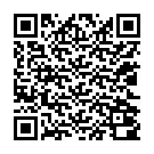 QR код за телефонен номер +12022000318