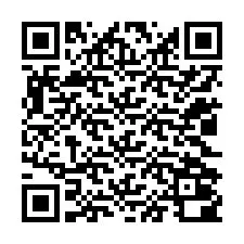 QR-code voor telefoonnummer +12022000334