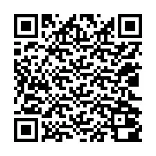 QR-code voor telefoonnummer +12022000358